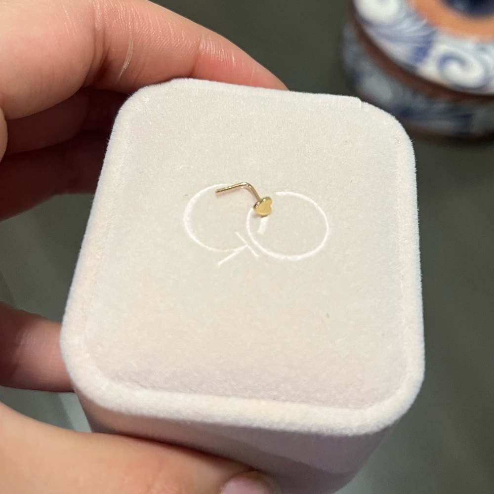 Heartfelt Nose ring